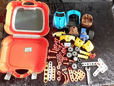 Buy Meccano Build & Play Small Car Etc ,Red Storage Container • 12.99£