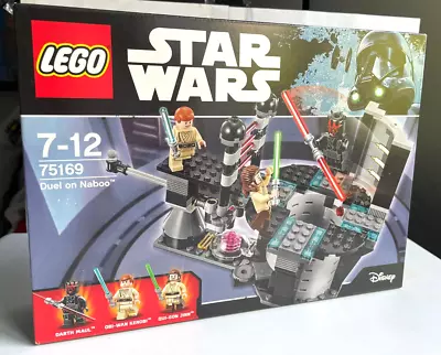 Buy Brand New & Sealed Lego Star Wars Episode I Duel On Naboo Set 75169 • 79.95£