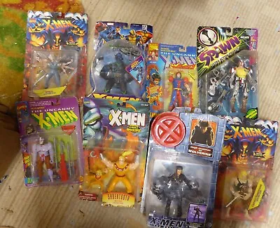 Buy X Men 8 X Figure Bundle Wolverine Ahab Warpath Toybiz New Civil War Spawn • 99.99£