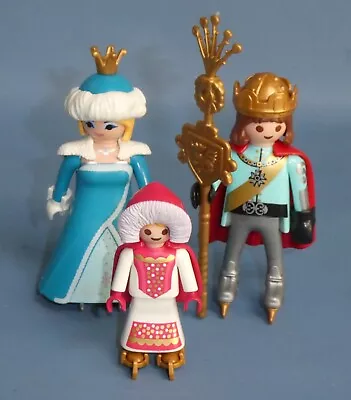 Buy Playmobil Royal Family On Removable Ice Skates King Queen Princess - For Palace • 3.49£