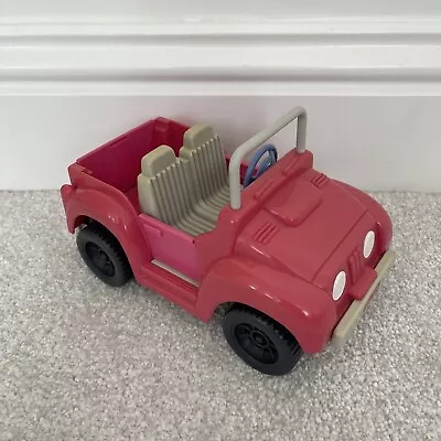 Buy Vintage Fisher Price Dolls Pink Car Good Clean Condition • 10£