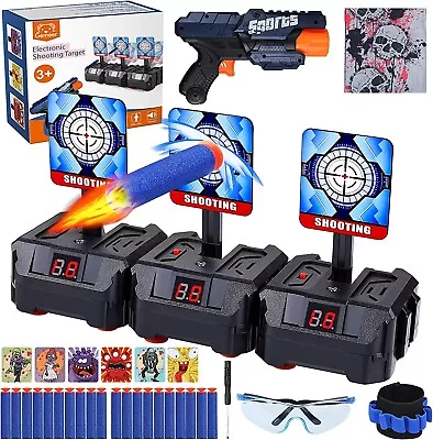 Buy Electronic Shooting Target For Nerf Guns - Auto Reset Electric Digital Targets • 20.99£