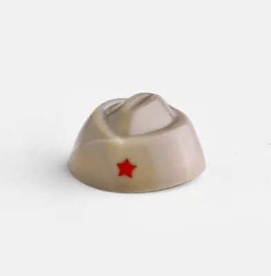 Buy Custom 3x WW2 WWII Soviet Russian Red Army Headgear Fits Brick Figures (pilotka) • 1.99£
