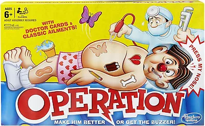 Buy Classic Operation Game Electronic Board Game Indoor Game 6+ • 18.48£