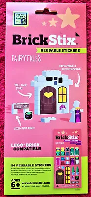 Buy Brickstix  - Fairytales - Ideal For Lego - 54 Reusable Stickers • 1.80£