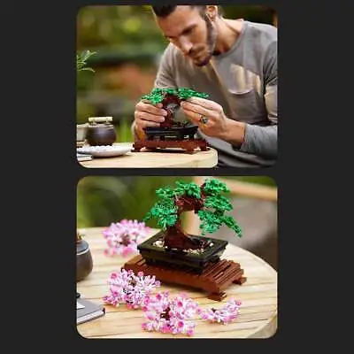 Buy Creator Expert Set  Bonsai Tree Rare Collectable Set Birthday Present Toys • 37.99£