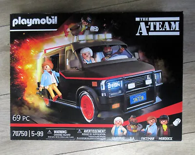 Buy Playmobil Figures | The A-Team Van | Set 70750 New & Original Packaging • 51.45£