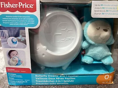 Buy Fisher Price Butterfly Dreams 2 In 1 Soother  • 18£
