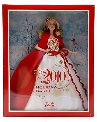 Buy 2010 Holiday Barbie Doll / Barbie Collector / Mattel R4545 / NrfB, Original Packaging • 71.82£