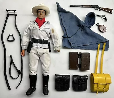Buy Lone Ranger Marx Gabriel 1973 Figure Toy Doll Action Man Silver Horse Parts West • 35.99£