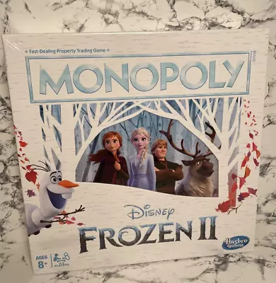 Buy Monopoly Disney Frozen 2 Edition Family Board Game • 16.99£