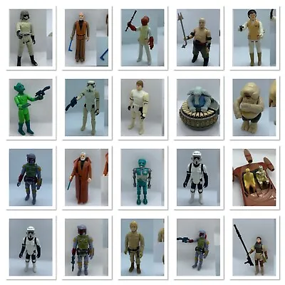Buy Vintage Kenner Star Wars Action Figures Joblot Bundle 1977+ + Accessories RARE • 1.99£