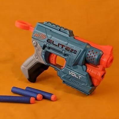 Buy NERF Elite 2.0 Volt - Single Shot Pull Blaster With LED Pointer • 4.99£