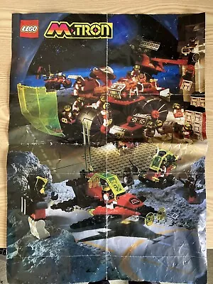 Buy Vintage Lego M-Tron Poster/Leaflet 1989/1990 • 0.99£