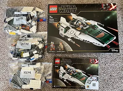 Buy LEGO Star Wars: Resistance A-Wing Starfighter (75248) • 38£