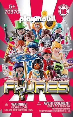 Buy Playmobil Figure Blind Bag Series 18 Girls 70370 - New And Sealed • 5.95£