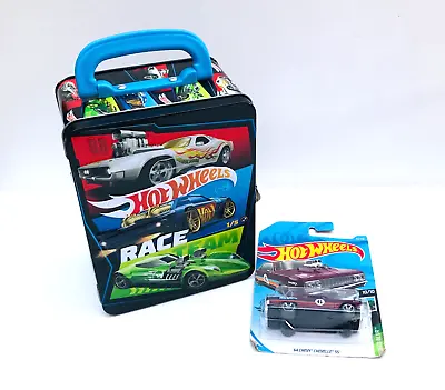 Buy Hot Wheels Metal Carry Case Holds 18 1/64 Scale Cars & Car • 8.99£