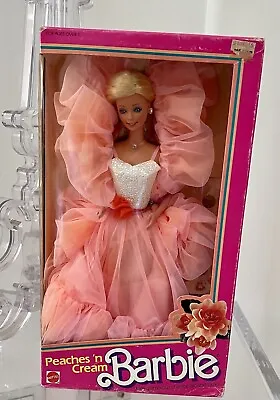 Buy 1984 Barbie Superstar Peaches 'n Cream Fishing Flowers NRFB • 461.42£