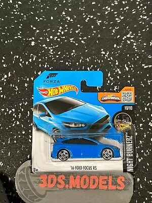 Buy FORD FOCUS RS BLUE FORZA NIGHTBURNERZ Hot Wheels 1:64 **COMBINE POSTAGE** • 9.95£