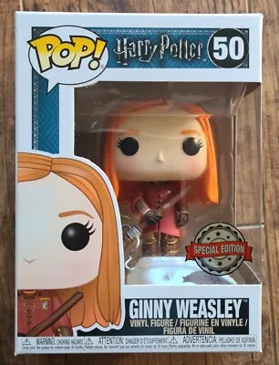 Buy Harry Potter Ginny Weasley Funko POP! Vinyl #50 (Special Edition)  • 23.99£