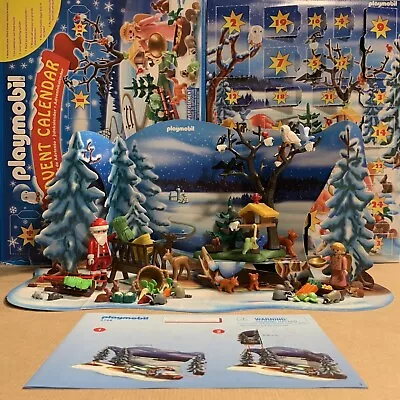 Buy Playmobil 4166 Xmas Advent Calendar Father Christmas Forest Winter Wonderland • 24.99£