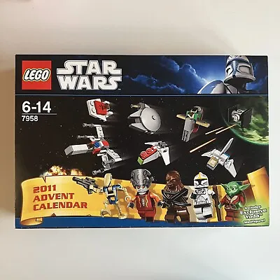 Buy LEGO Star Wars 7958 2011 Christmas Star Wars Advent Calendar Brand New • 86£