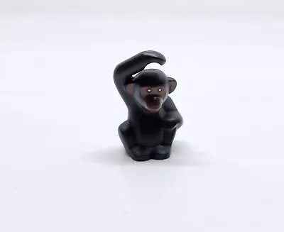 Buy LEGO MONKEY BLACK Chimpanzee Reddish Brown Face 95327pb02 ZOO NEW RARE BAM (A2) • 5.99£
