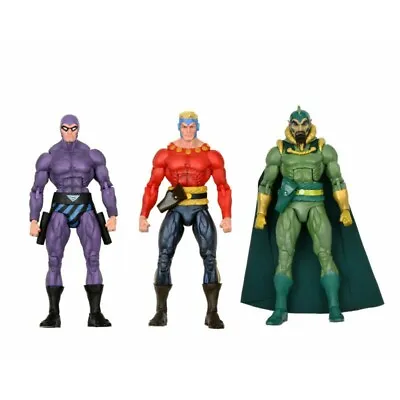 Buy Neca - The Original Superheroes - Flash Gordon, The Phantom, Ming The Merciless  • 75.43£