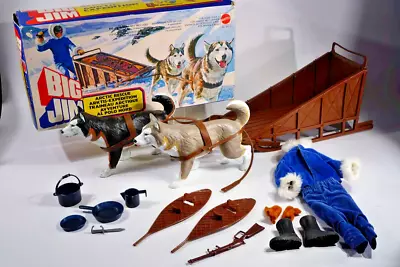 Buy Vintage 1970's Mattel Big Jim - Arctic Rescue Set In Original Box • 86.32£
