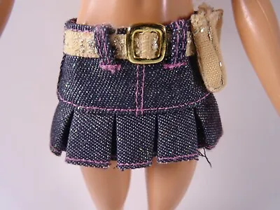 Buy Fashion Fashion Clothing For Barbie Or Similar Doll Jeans Skirt Belt Bag (13580) • 5.09£