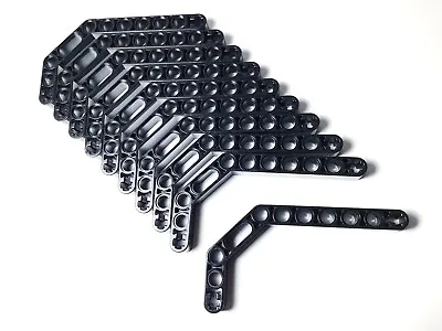 Buy 10 Pieces New LEGO Technic  Black Beam 3 X 3.8 X 7 Bent 45 Double 32009 / 41486) • 11.91£