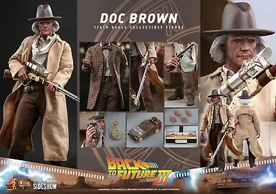 Buy Doc Brown 1:6 Scale Collectible Figure From Back To The Future III By Hot Toys • 329.99£