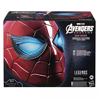 Buy Marvel Legends The Avengers Spider-Man Electronic Helmet Mask Cosplay Props • 199£