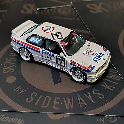 Buy BMW E30 M3 'Fina' DTM Waterslide Decals For 1/64th Hot Wheels Diecast Car • 2.99£