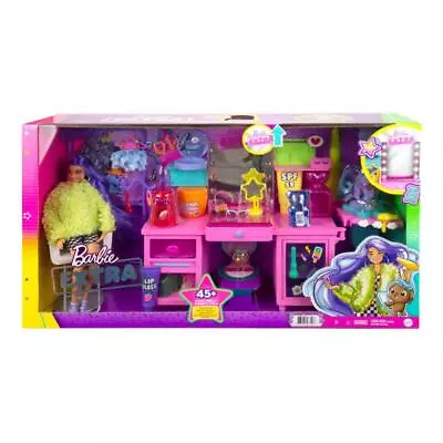 Buy Barbie Extra Doll & Vanity Playset • 87.09£