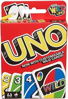 Buy Mattel Games UNO: Classic Card Game - 2 - 10 Players Ages 7 And Up • 5.67£