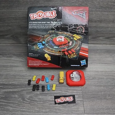 Buy Hasbro Trouble Board Game Family Cars Demolition Derby Pop O Matic Bus • 16.07£