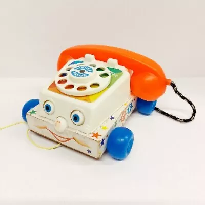 Buy Fisher Price Chatter Telephone No.747 Classic Childrens Toy Vintage • 8.99£