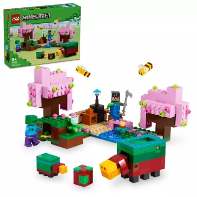 Buy LEGO Minecraft 21260 The Cherry Blossom Garden Age 8+ 304pcs • 24.95£