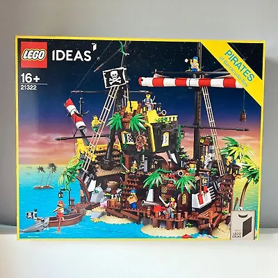 Buy Lego 21322 Ideas: Pirates Of Barracuda Bay   *brand New & Sealed* • 290£
