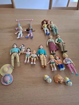 Buy Dolls For Fisher Price Dolls House,  Bundle • 45£