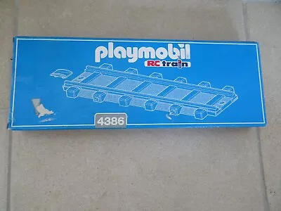 Buy Playmobil RC Train 4386 2 X Straight Track Straight Track Toy • 20.59£