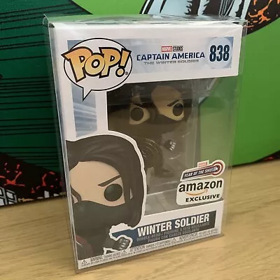 Buy Marvel Captain America The Winter Soldier Year Of Shield Funko Pop + PROTECTOR • 34.95£