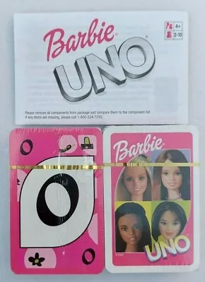 Buy VTG 2000 BARBIE UNO CARD GAME By MATTEL BRAND NEW SEALED NO BOX! • 19.95£