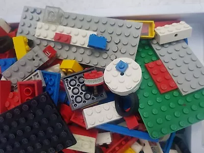 Buy Used LEGO Mixed Bag 1kg Random Including All Types Of Pieces Wheels Bulk Lot • 10£