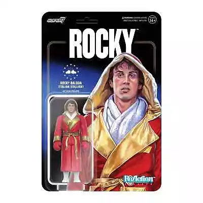 Buy Rocky 1 Rocky Italian Stallion Reaction Figures  Super 7 • 21.75£