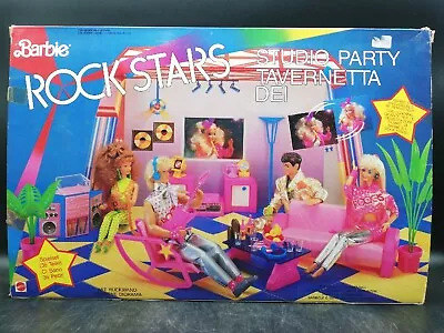 Buy ♥ RockStars ROCKIN' Huose Party Salon 0803 STAGE Rock Stars DREAM Mattel Barbie • 188.43£