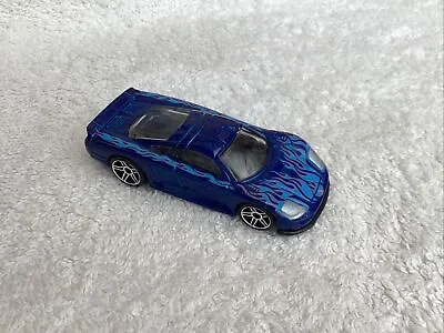 Buy Mattel Hot Wheels Saleen S7 Metallic Blue With Fire Motif (2001) A45 • 3.49£