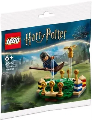 Buy Harry Potter LEGO Polybag Set 30651 Quidditch Practice Rare Collectable • 8.45£