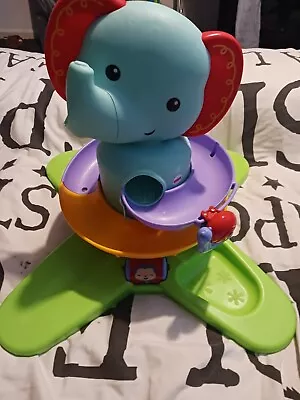 Buy Fisher-Price DGT87 Silly Safari Swirlin' Surprise Elephant Toy • 7.10£
